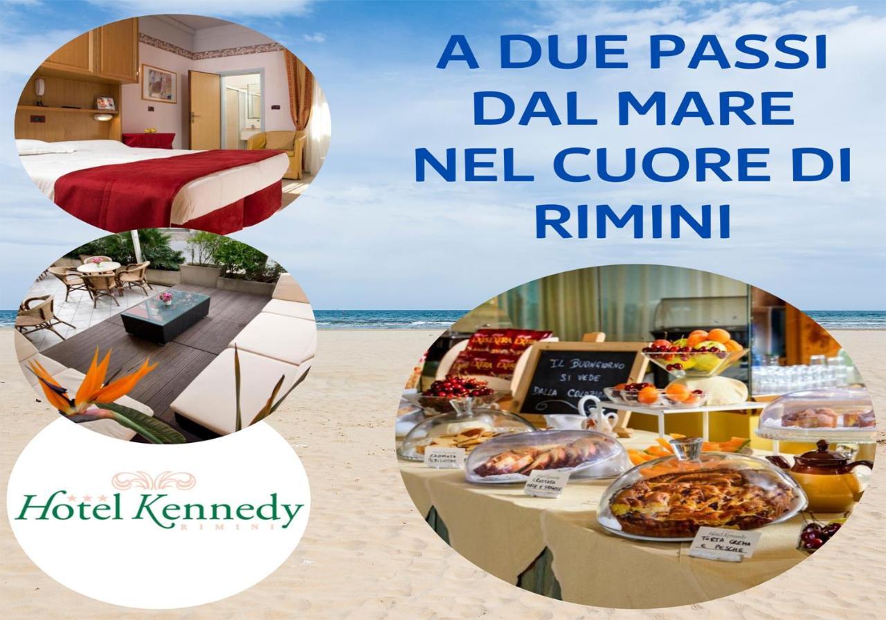 Hotel Kennedy Rimini Kültér fotó
